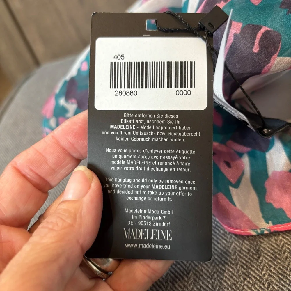 Madeleine 100% silk
